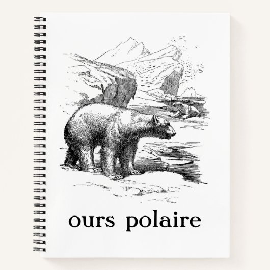 Onze Poolbeer Polar Bear Notitieboek (Voorkant)