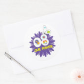 Onze Power Flower Design Sticker (Envelop)