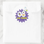 Onze Power Flower Design Sticker (Tas)