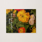 Onze prachtige planeet beschermen onze bloemen legpuzzel (Horizontaal)