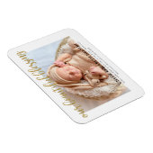 Onze prachtige, versleten goudglitter-Baby Magneet (Rechterzijde)