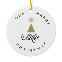 Onze prettige kerst met een kleine kerst Baby 1 ke