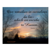 ONZE RECHTSMIDDELEN IN ONS SHAKESPEARE-POSTER