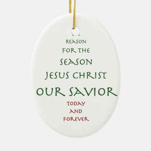 Onze reddingboom keramisch ornament (Achterkant)