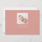 Onze regenboog | Aankondiging van de foto ter gebo (Achterkant)