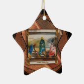 Onze regenboognatie keramisch ornament (Rechts)