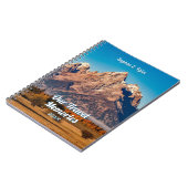 Onze reisherinneringen, DIY Names & Year, bergen Notitieboek (Linkerzijde)