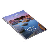 Onze reisherinneringen zijn een dagboek en een jaa notitieboek (Rechterzijde)