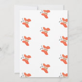 Onze schatje is... bloemige kinderen verjaardagsfe kaart (Achterkant)