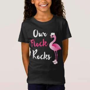 Onze Schattige Flamingo Cruise Kerstmis T-shirt