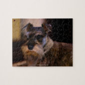 Onze Schnauzer Ons Gezinnetje Legpuzzel (Horizontaal)