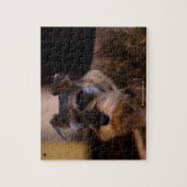 Onze Schnauzer Ons Gezinnetje Legpuzzel (Verticaal)