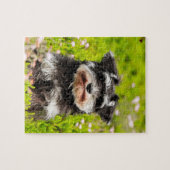 Onze Schnauzer Ons Gezinnetje Legpuzzel (Horizontaal)