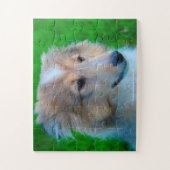 Onze Shetland Sheepdog Ons gezinsleven Legpuzzel (Verticaal)