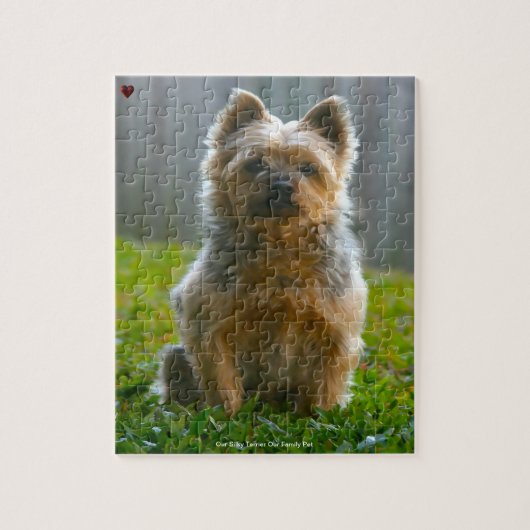 Onze slanke Terrier Ons Gezinnetje Legpuzzel (Verticaal)