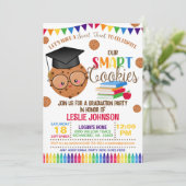 Onze Smart Cookies Afstuderen Invitation Kaart (Staand voorkant)