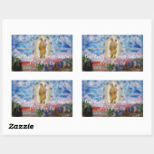 Onze snelle opvolger bidt voor ons rechthoekige sticker (Vel)