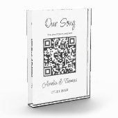 Onze Song Custom QR Code | Verlanglijstje Fotoblokken (Links)