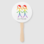 Onze speciale dag handwaaier (Voorkant)