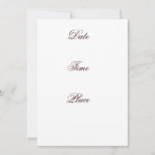 Onze speciale dag kaart (Achterkant)