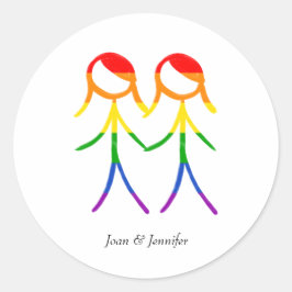 Onze speciale dag ronde sticker