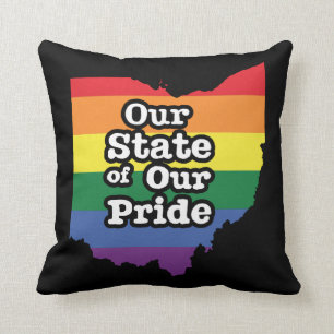 Onze staat van onze trots   Ohio Kussen