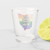 Onze staat van onze trots | Ohio Shot Glas (Achterkant)