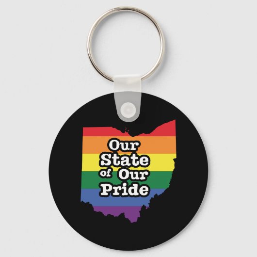 Onze staat van onze trots | Ohio Sleutelhanger (Voorkant)