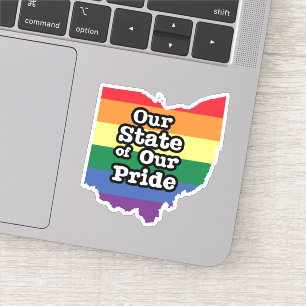 Onze staat van onze trots Ohio Sticker