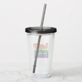 Onze staat van onze trots | Oregon Acryl Drinkbeker (Achterkant)