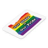 Onze staat van onze trots | Oregon Magneet (Linkerzijde)