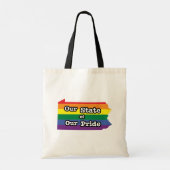 Onze staat van onze trots | Pennsylvania Tote Bag (Achterkant)