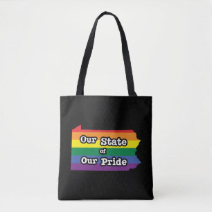 Onze staat van onze trots   Pennsylvania Tote Bag