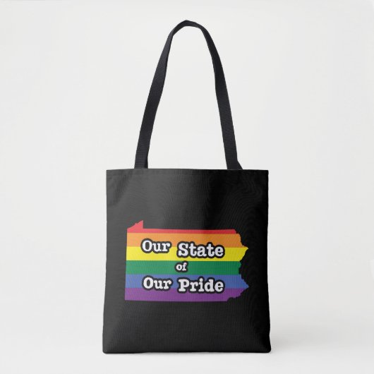 Onze staat van onze trots | Pennsylvania Tote Bag (Voorkant)