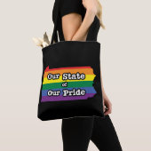 Onze staat van onze trots | Pennsylvania Tote Bag (Dichtbij)
