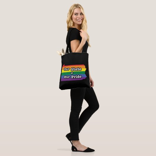 Onze staat van onze trots | Pennsylvania Tote Bag (Op model)