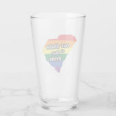 Onze staat van onze trots | South Carolina Glas (Achterkant)