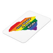 Onze staat van onze trots | South Carolina Magneet (Linkerzijde)