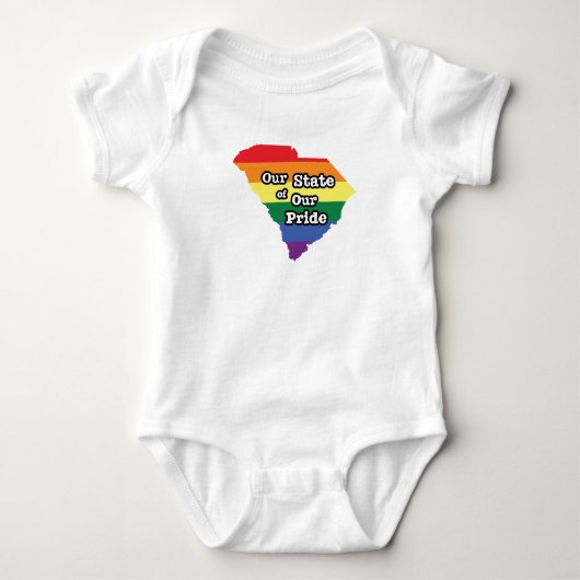 Onze staat van onze trots | South Carolina Romper (Voorkant)