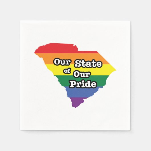 Onze staat van onze trots | South Carolina Servet (Voorkant)