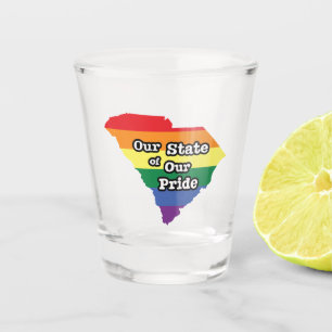 Onze staat van onze trots South Carolina Shot Glas