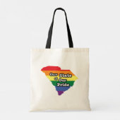 Onze staat van onze trots | South Carolina Tote Bag (Achterkant)