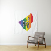 Onze staat van onze trots | South Carolina Wandkleed (In Situ (horizontaal))