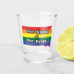 Onze staat van onze trots South Dakota Shot Glas