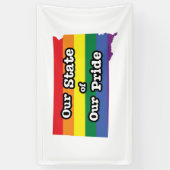 Onze staat van onze trots | South Dakota Spandoek (Verticaal)