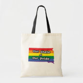 Onze staat van onze trots | South Dakota Tote Bag (Voorkant)