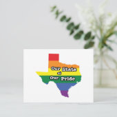 Onze staat van onze trots | Texas Briefkaart (Staand voorkant)