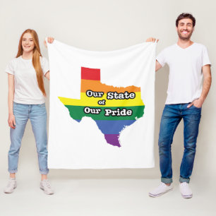 Onze staat van onze trots   Texas Fleece Deken