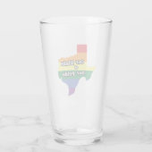 Onze staat van onze trots | Texas Glas (Achterkant)