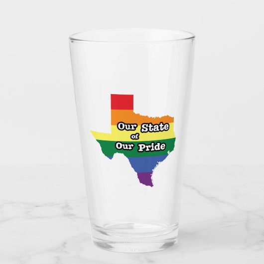 Onze staat van onze trots | Texas Glas (Voorkant)